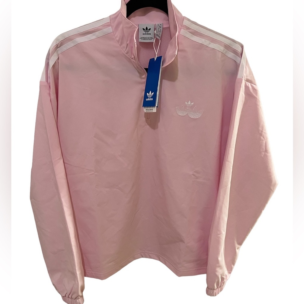 Adidas pink light sweatshirt